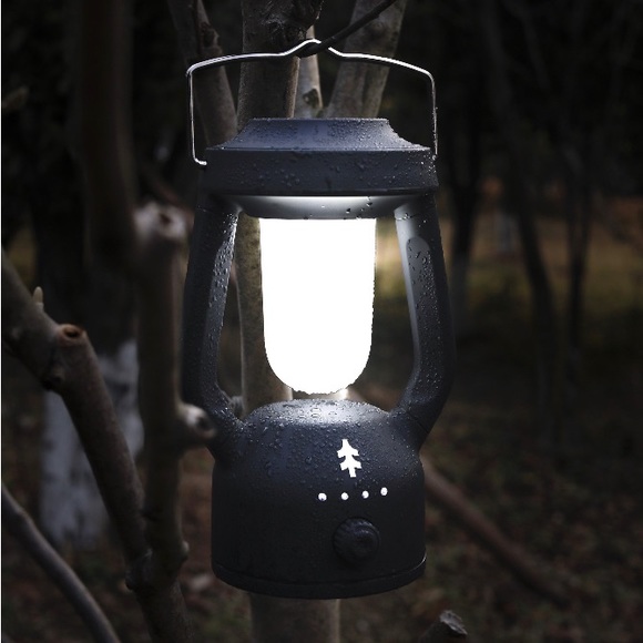 LED LANTERN Rechargeable Bluetooth Speaker Weatherproof Dimmable SWISS TECH - Picture 6 of 6